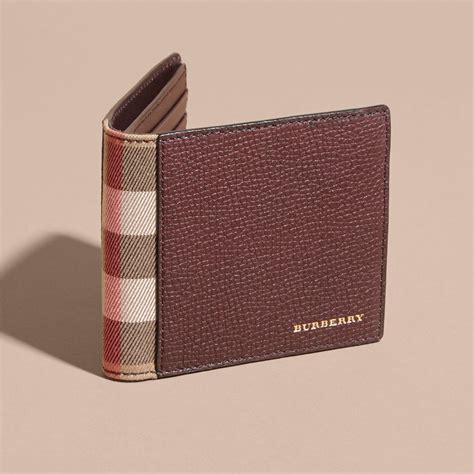 cheap mens burberry wallet|Burberry bifold wallet for men.